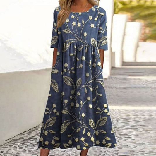 Yelira | Relaxed Midi Dress